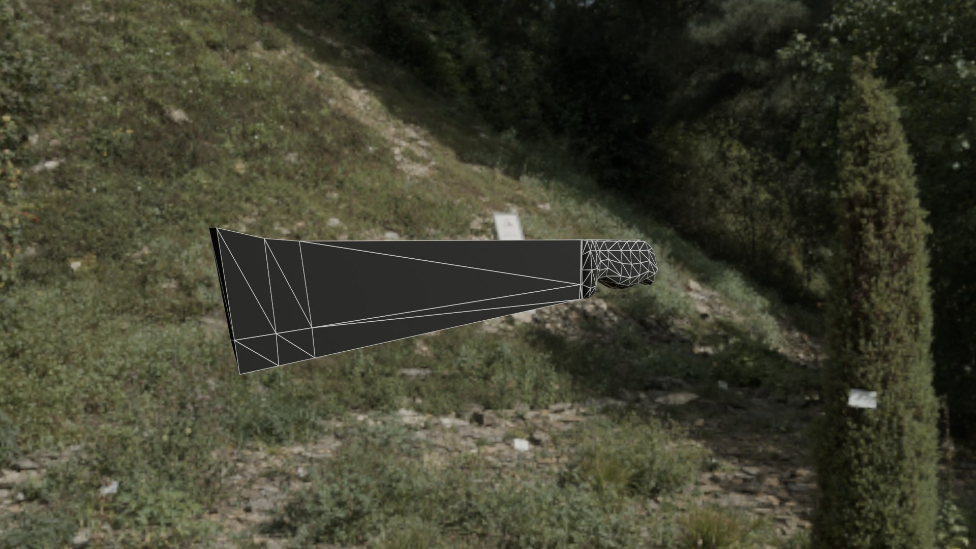 Machete 3D Low Poly Texture PBR 3D - TurboSquid 2336164