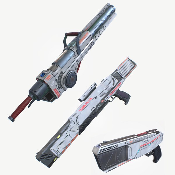 3d laser gun