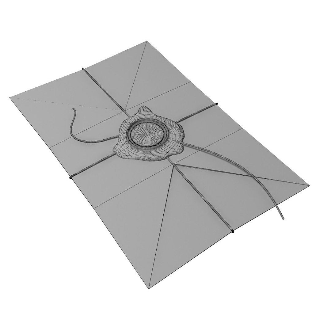 Envelope Close 3d Obj