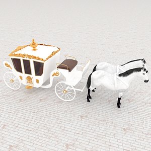 3D Royal Carriage