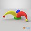 Cartoon clown hat