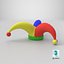 Cartoon clown hat