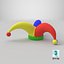 Cartoon clown hat
