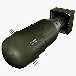 little boy atomic bomb 3d max