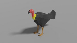 turkey brushturkey 3D model
