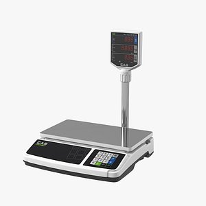 cas pr-15 retail scales 3D model