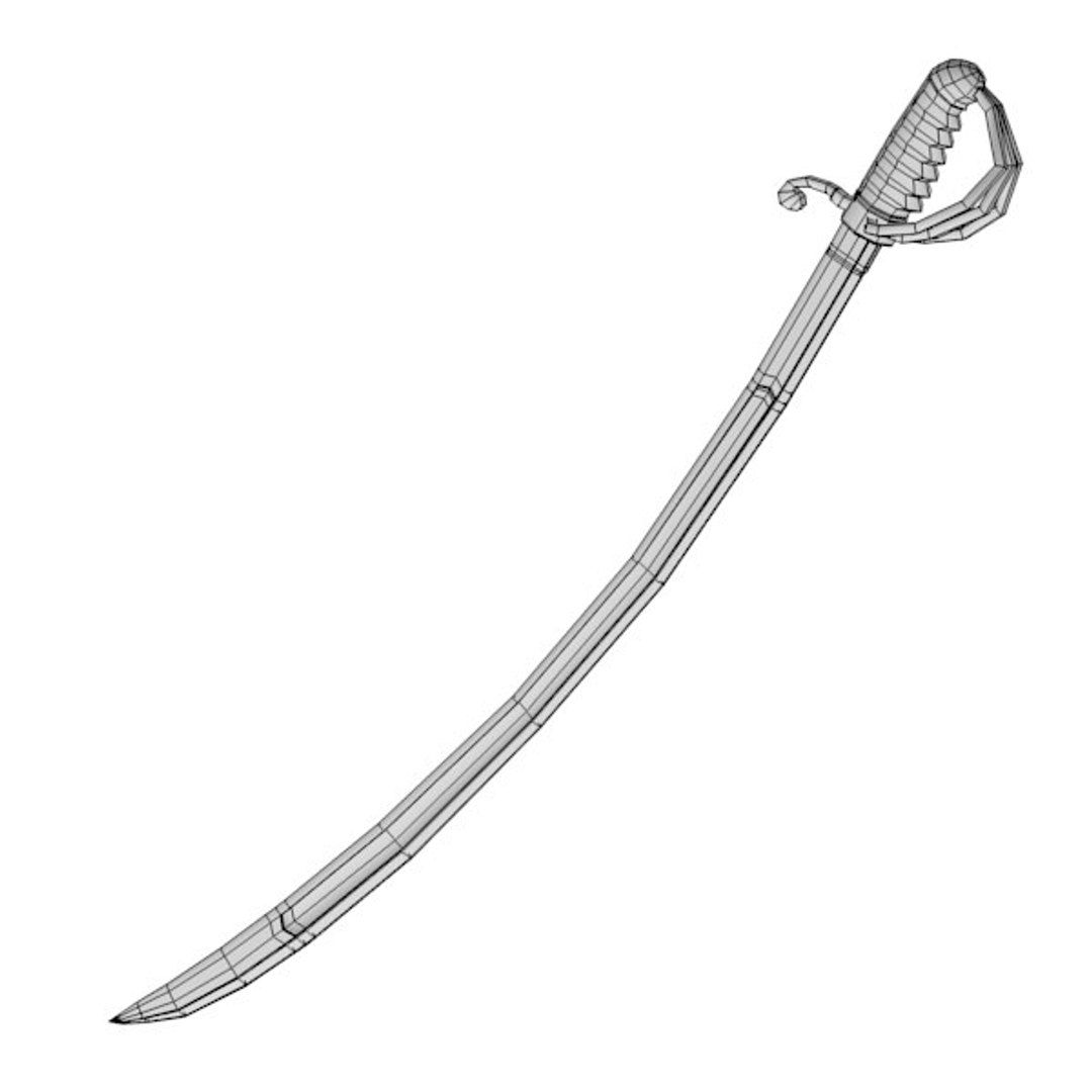 Sabre 3d Model