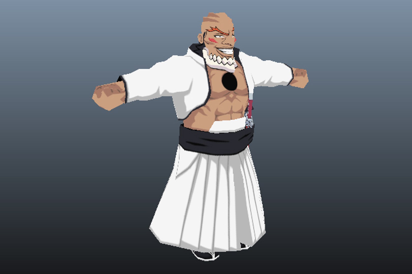 Yammy Llargo Bleach Anime 3D Model - TurboSquid 1328010