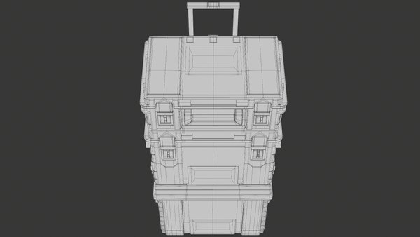 modelo 3d Cajas industriales futuristas - TurboSquid 1661841