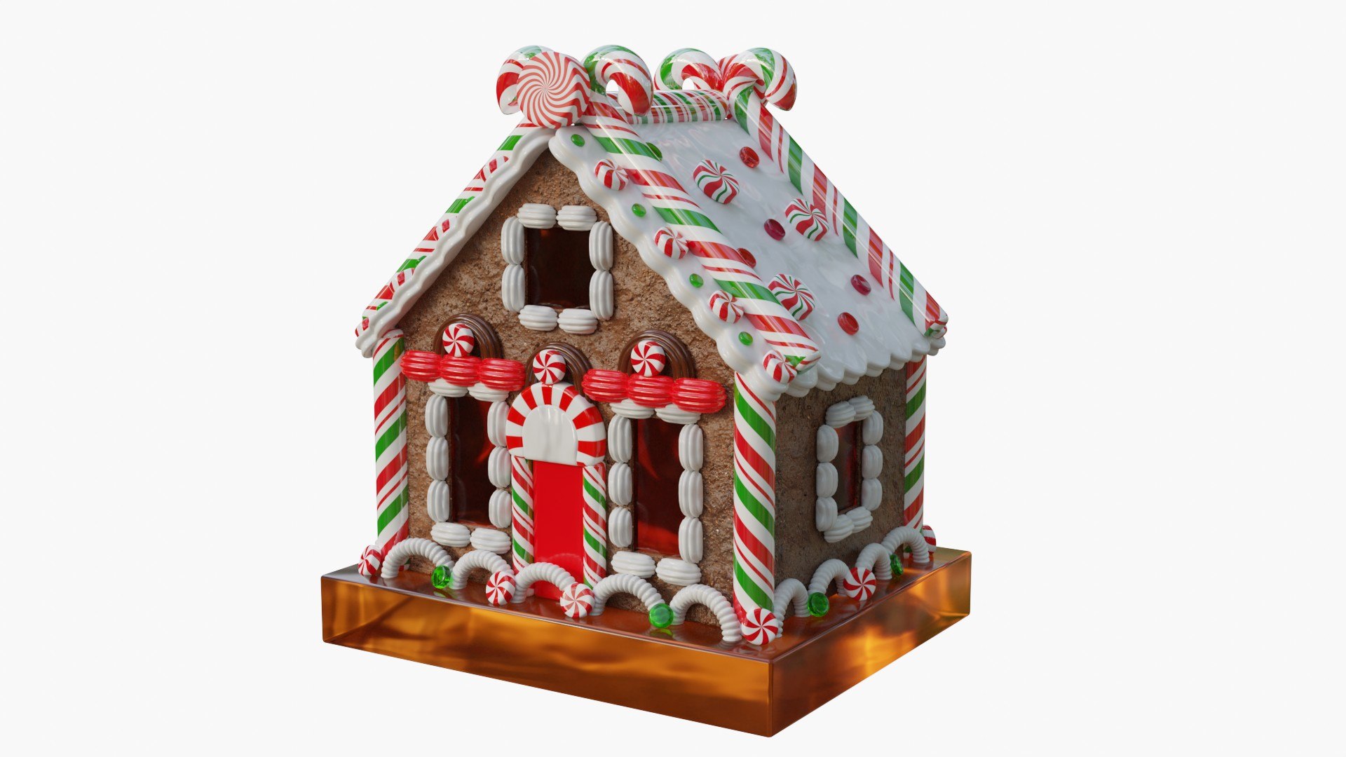Candy House 3D Model TurboSquid 1992044