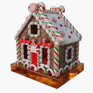 Candy house 3D model