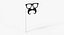 Mustache Sunglasses Stick Props