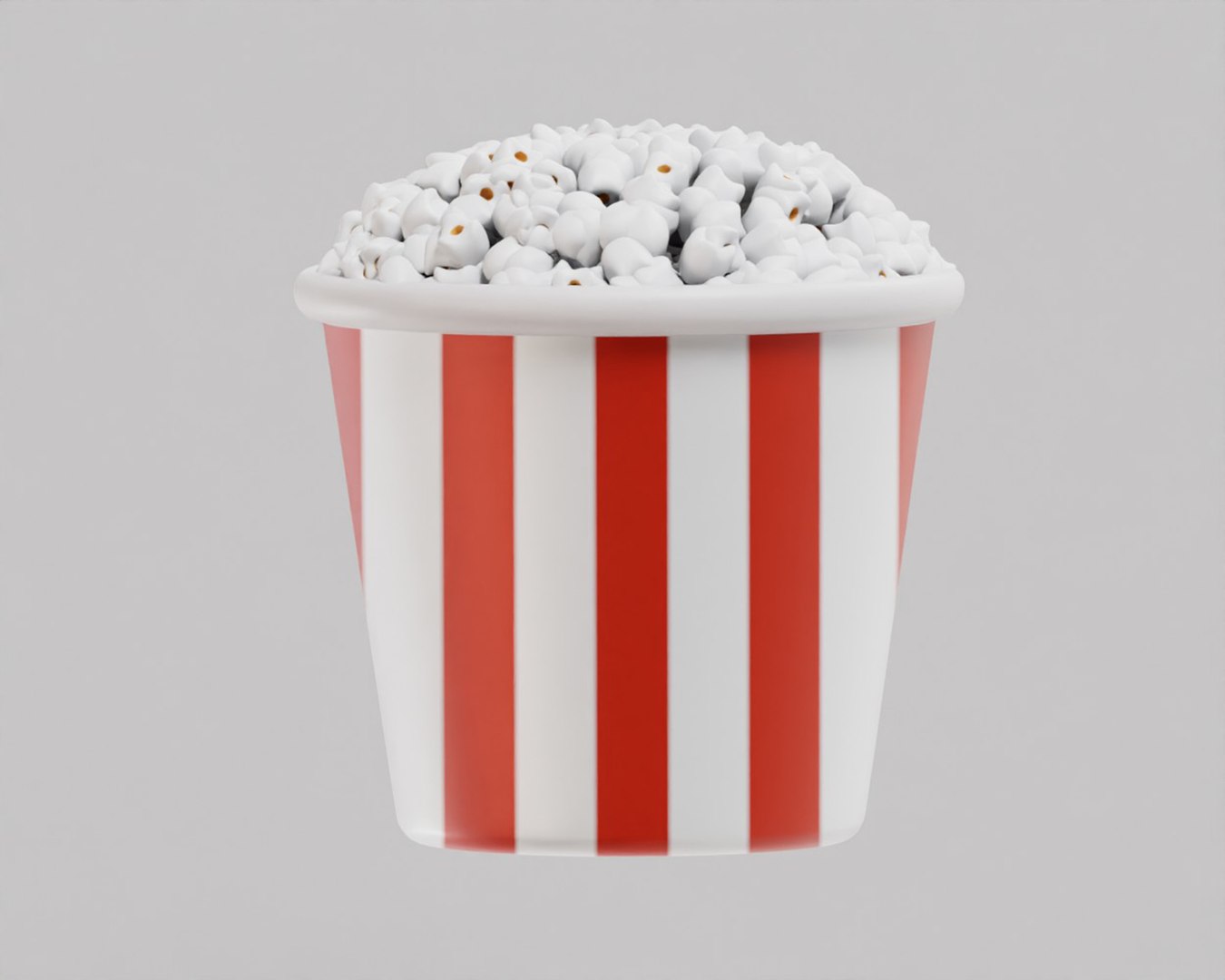 Popcorn Buckets Model - TurboSquid 2315780