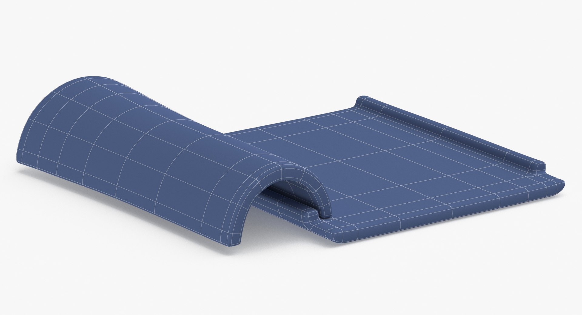 Roman Roof Tile Set 3D model - TurboSquid 2158988