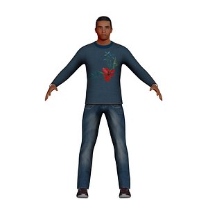 latino man 3D model
