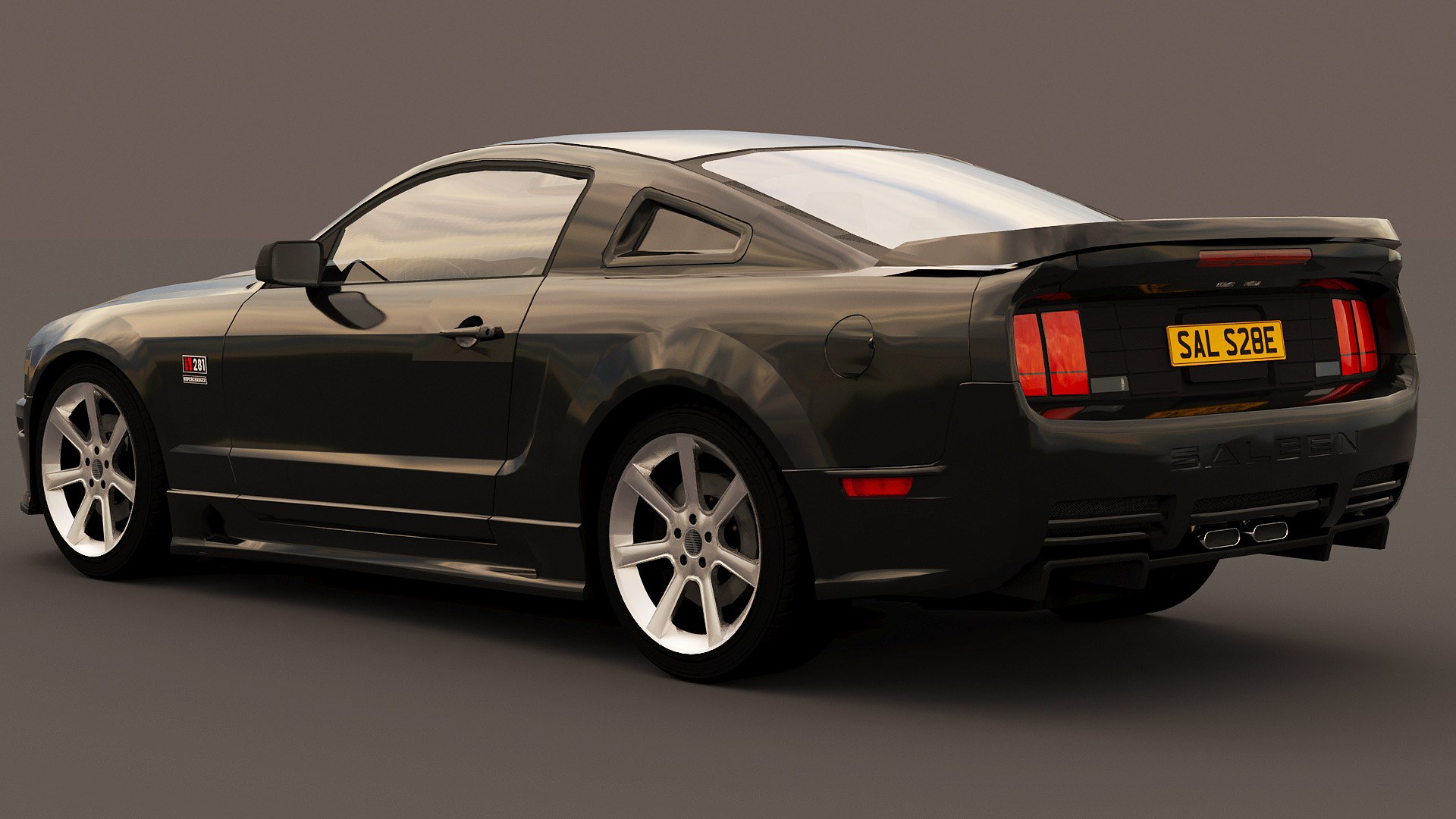 Saleen Mustang S281e Extreme 2005 3D - TurboSquid 2344799