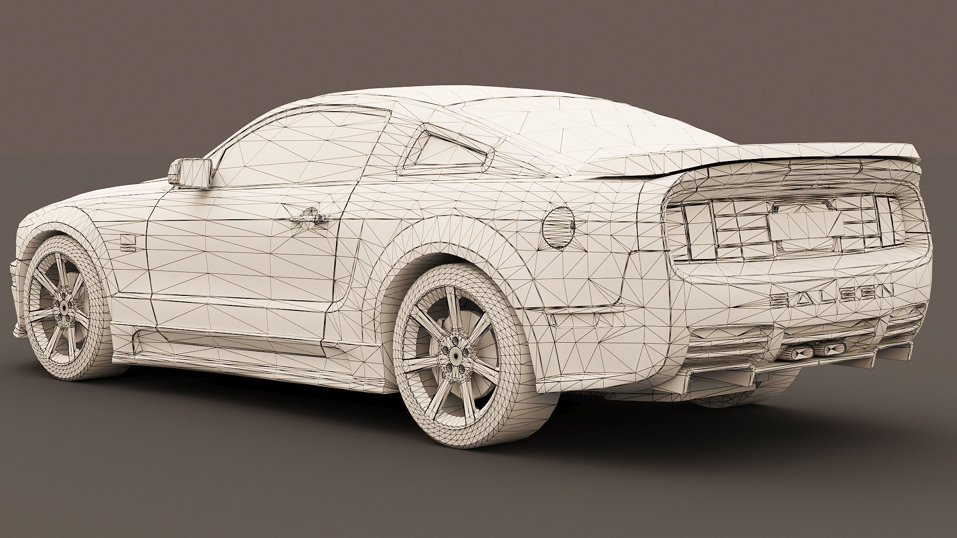 Saleen Mustang S281e Extreme 2005 3D - TurboSquid 2344799