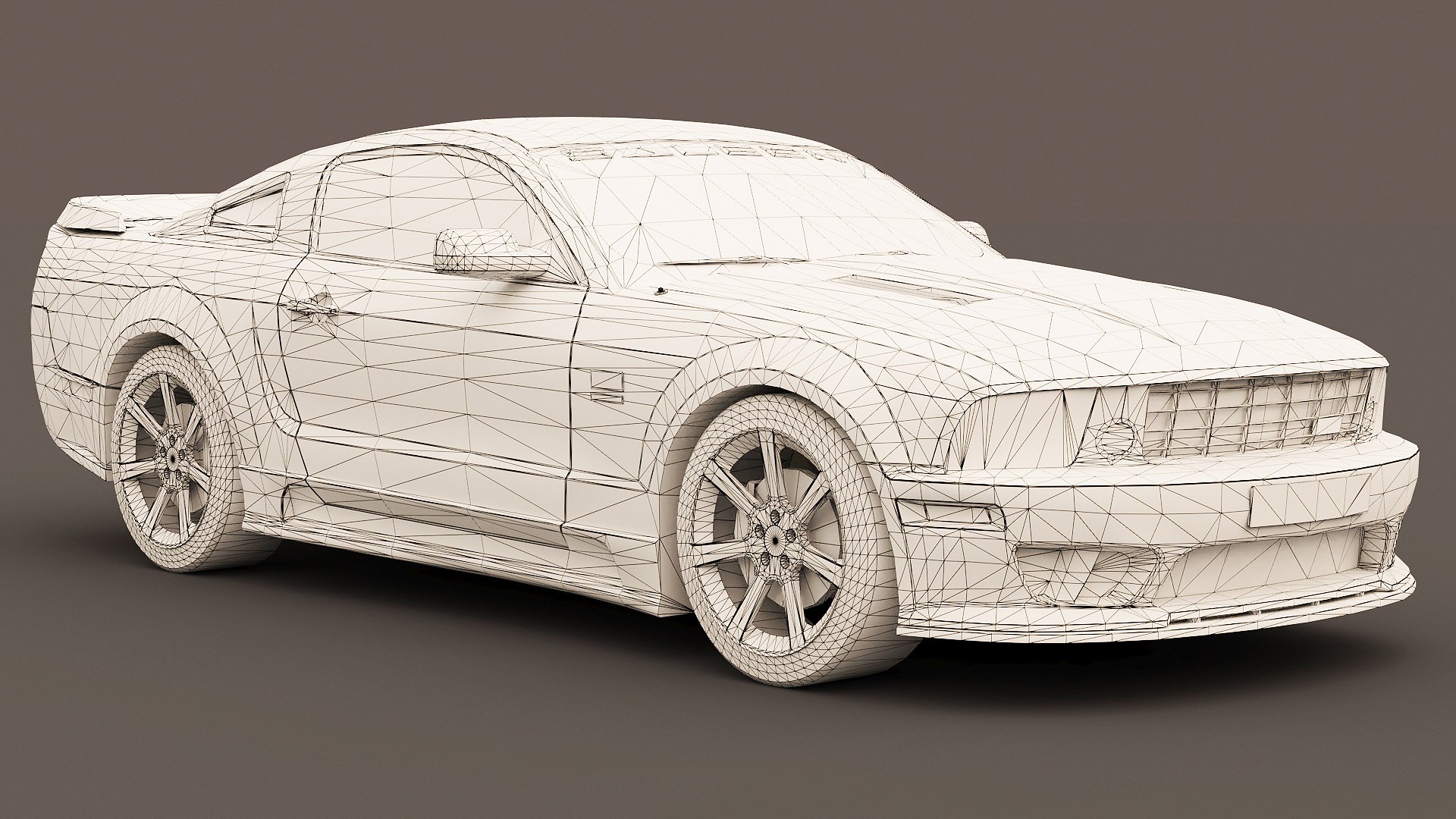 Saleen Mustang S281e Extreme 2005 3D - TurboSquid 2344799