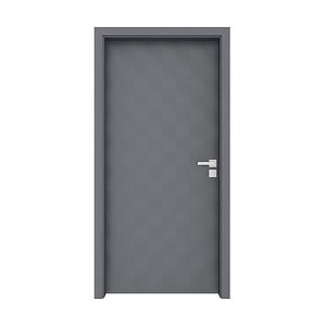 3D grey door