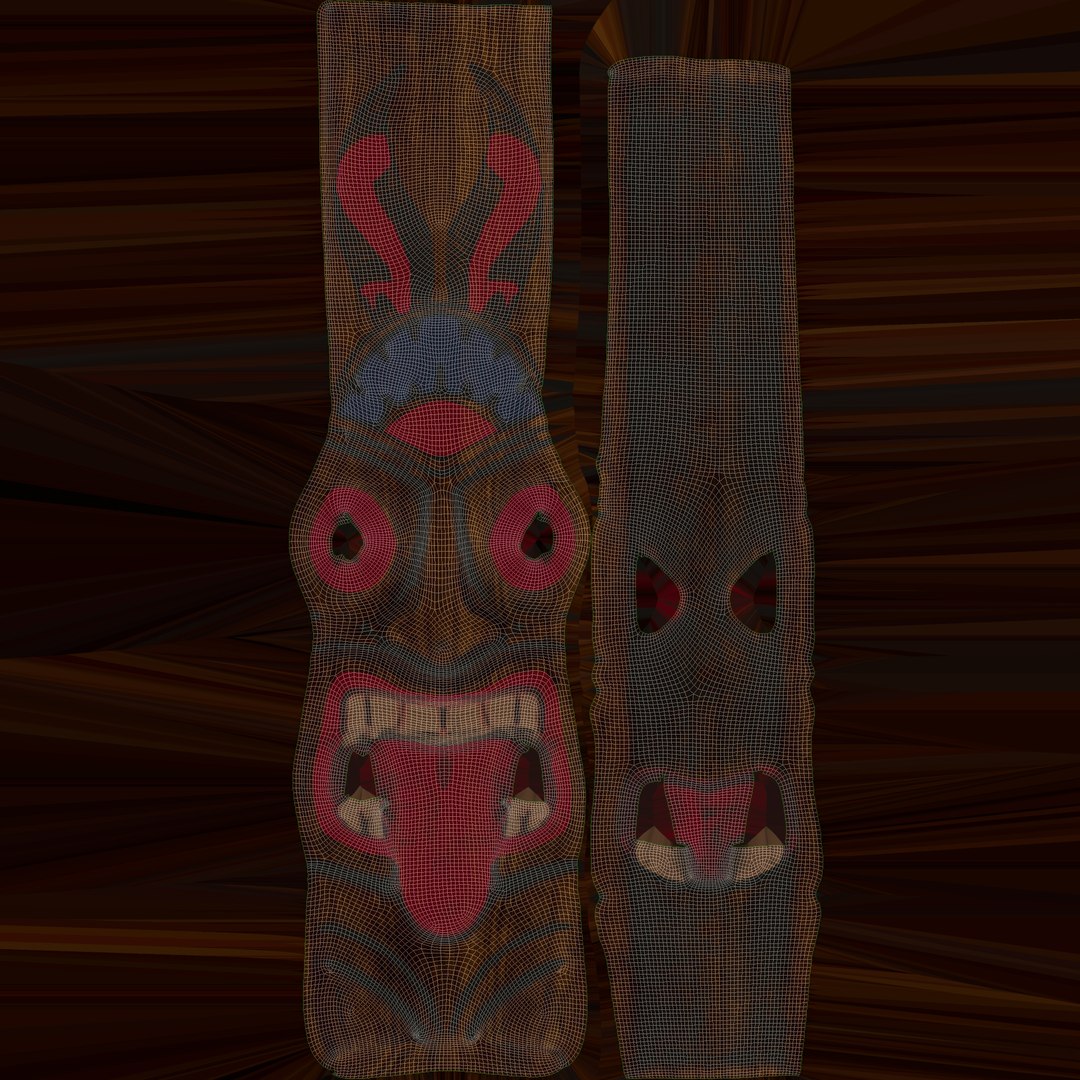 tiki totem v1 3D model https://p.turbosquid.com/ts-thumb/0c/PTrE6g/Qlny0Rx0/uvw_011/jpg/1591514172/1920x1080/fit_q87/af7db4dc4e19fa9787d6b6e319843b4fb1443338/uvw_011.jpg
