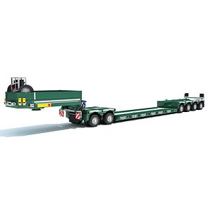Gooseneck Low Loader Trailer