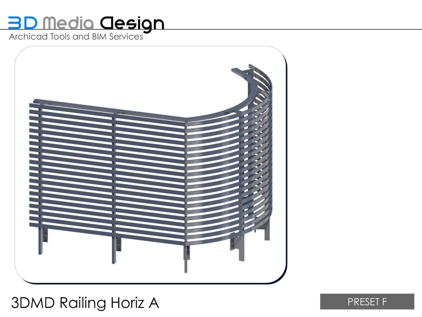 3dmd railings 3d 3ds