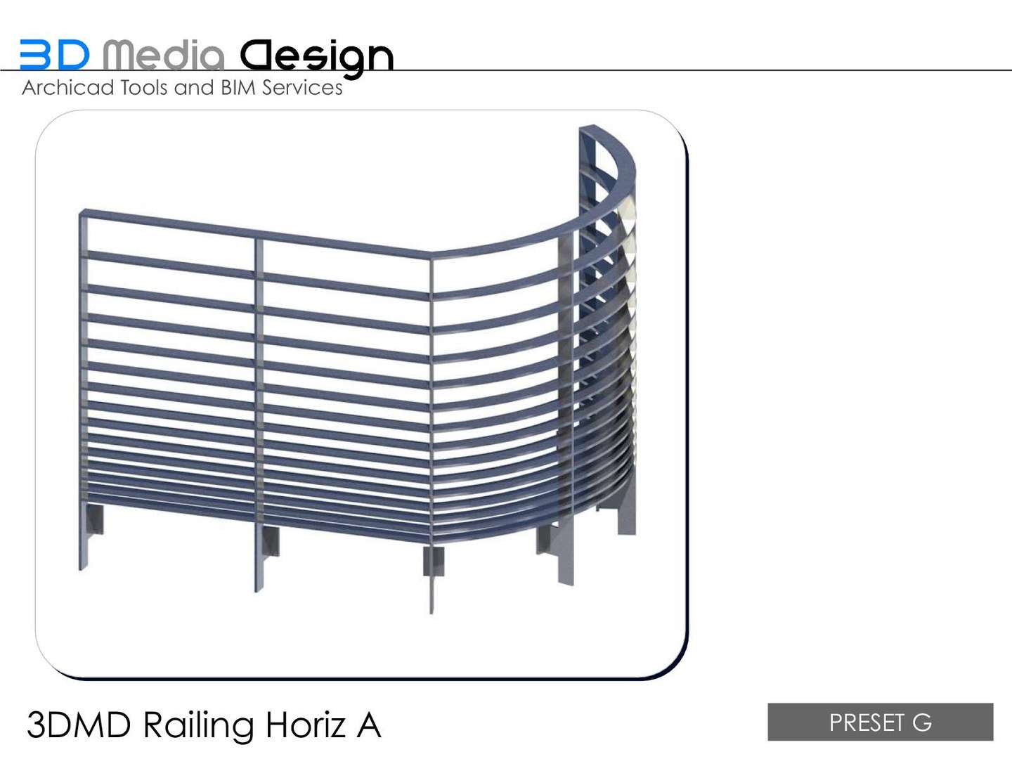 3dmd railings 3d 3ds