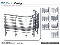 3DMD Railing Horiz A V4.6