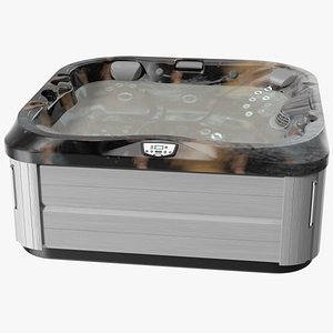 Jacuzzi J 335 Hot Tub Midnight with Water model