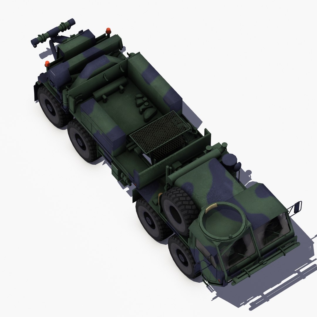 3d Model Oshkosh M984 Hemtt
