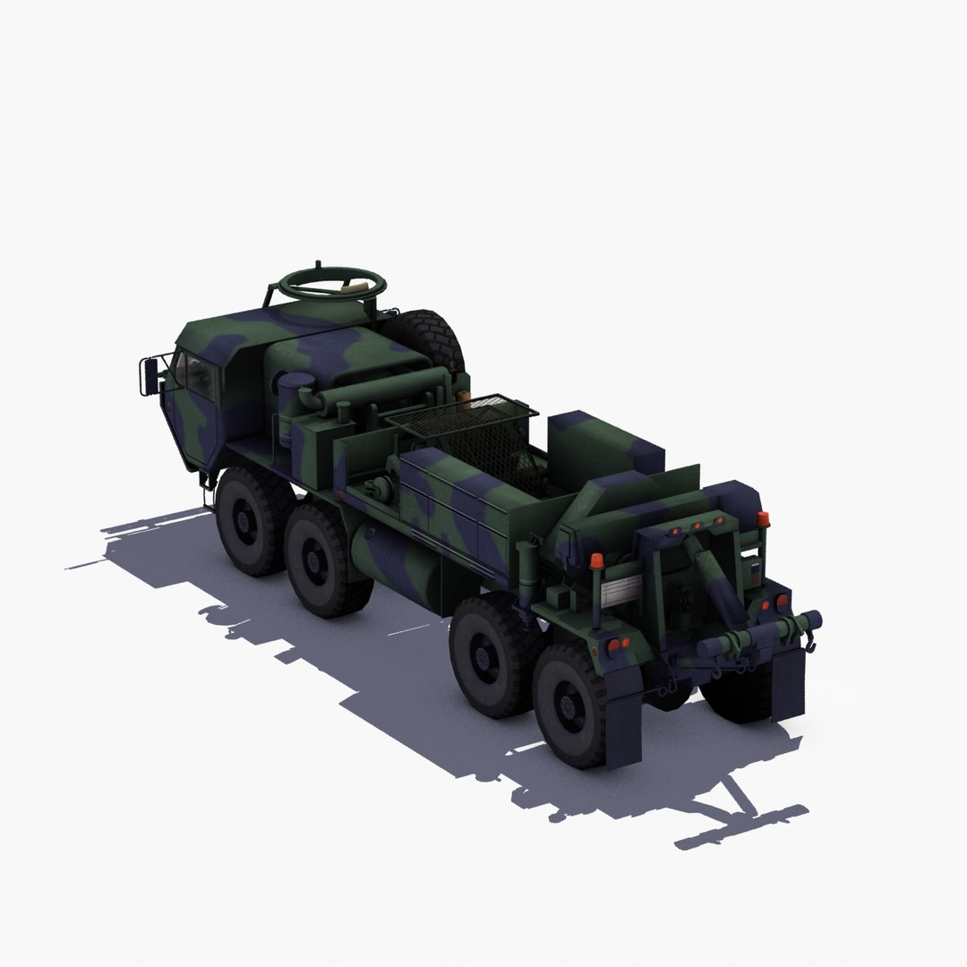 3d Model Oshkosh M984 Hemtt