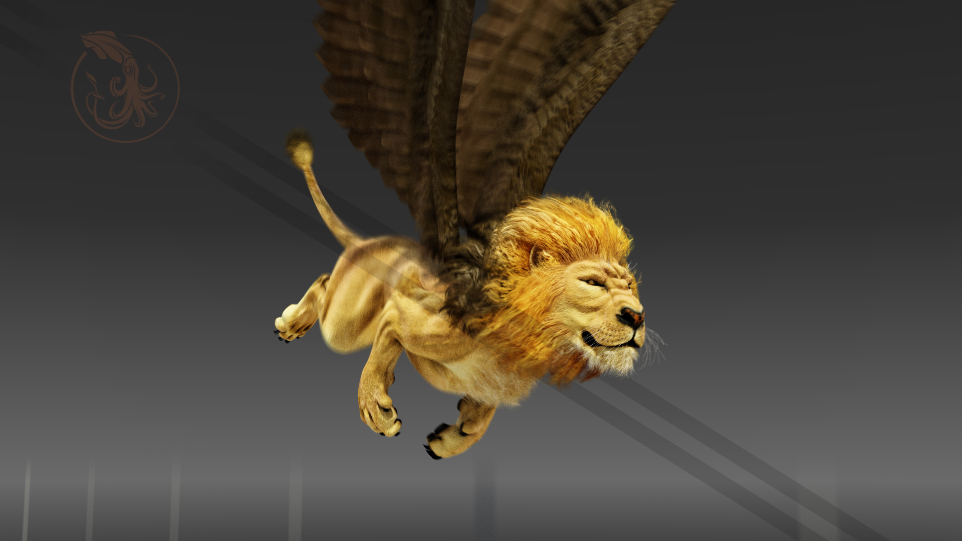3D winged lion https://p.turbosquid.com/ts-thumb/0c/VOPXp4/1tlFaAkj/colorwingedcyclesw2/jpg/1521380163/1920x1080/turn_fit_q99/5e34873b3b190572d37fe057e792fd66d9a4499c/colorwingedcyclesw2-1.jpg