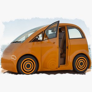 Small electric car Peripeteia model