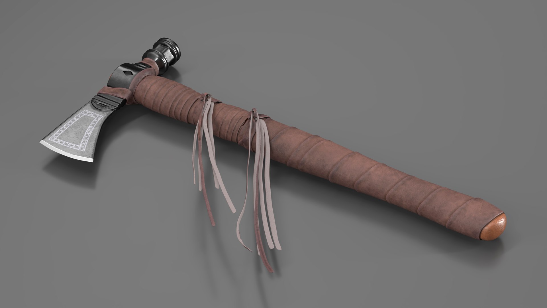 3D Tomahawk Indian Simple Weapon Model - TurboSquid 2201858