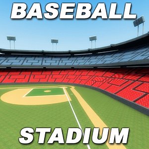 Baseball Stadium Maya Models for Download | TurboSquid