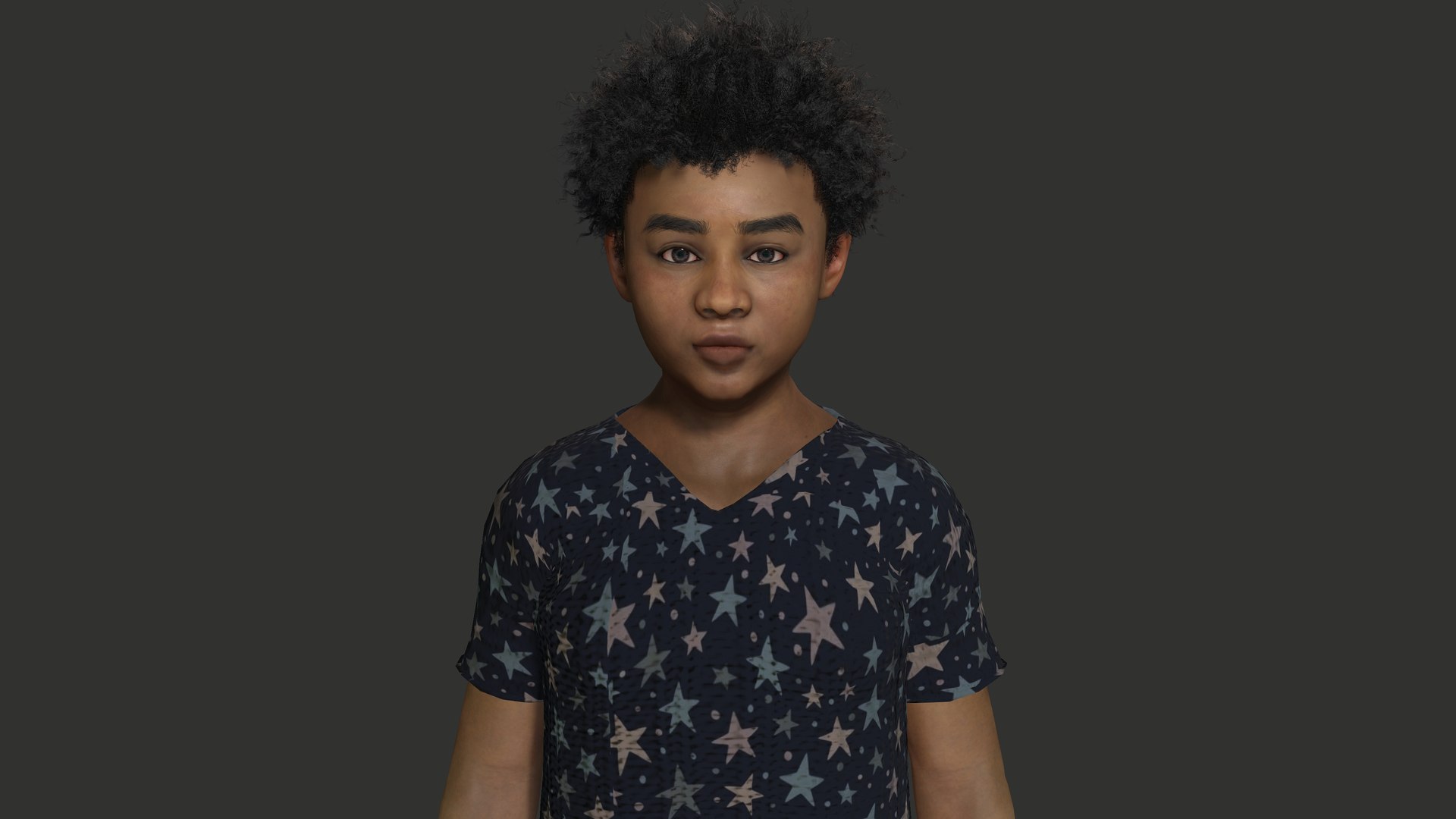 AA 3D REALISTIC CHARACTER - AFRICAN YOUNG BOY CHILD 02 3D model https://p.turbosquid.com/ts-thumb/0c/fbYCBt/6h/7/jpg/1760428531/1920x1080/fit_q87/3dcc41b71b441330296e39635d93c416151627cb/7.jpg