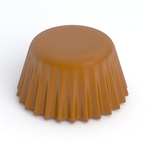 Cupcake Mould chocolate model