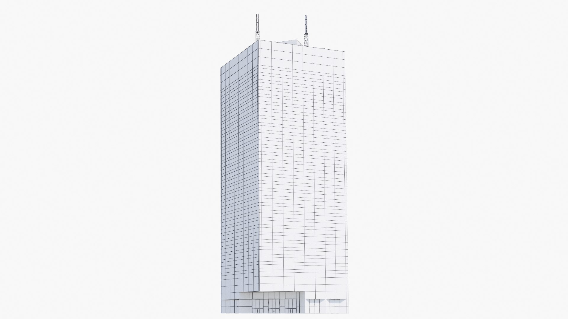 First Canadian Place V7 Lowpoly 3D Model - TurboSquid 1789270