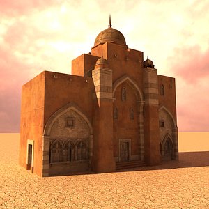 arabian city hall 3D model