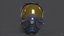Sci-Fi Space Helmet 3D model