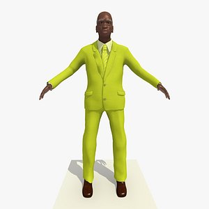 old african male man c4d