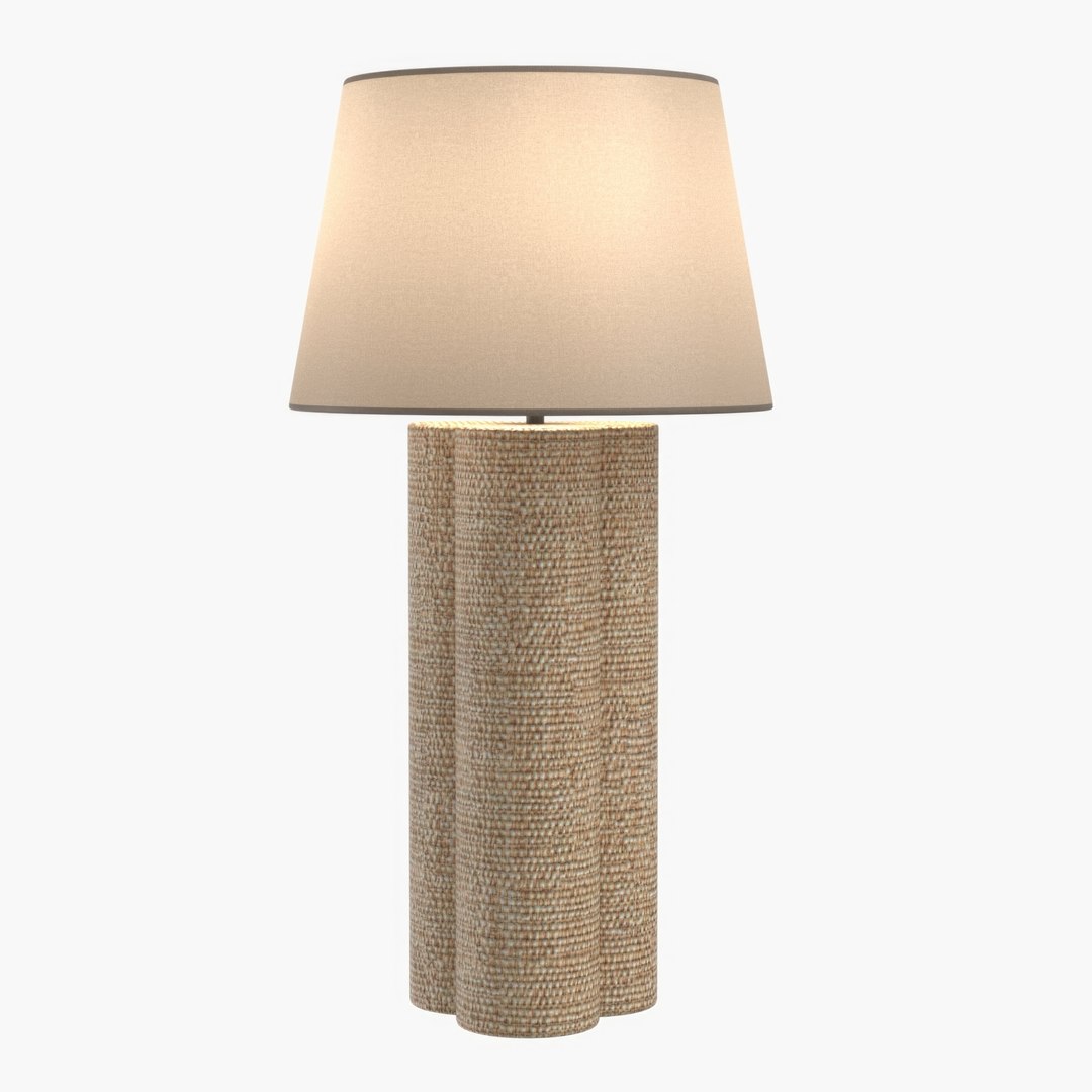 Balabac Clover Table Lamp PBR 3D Model - TurboSquid 2230212