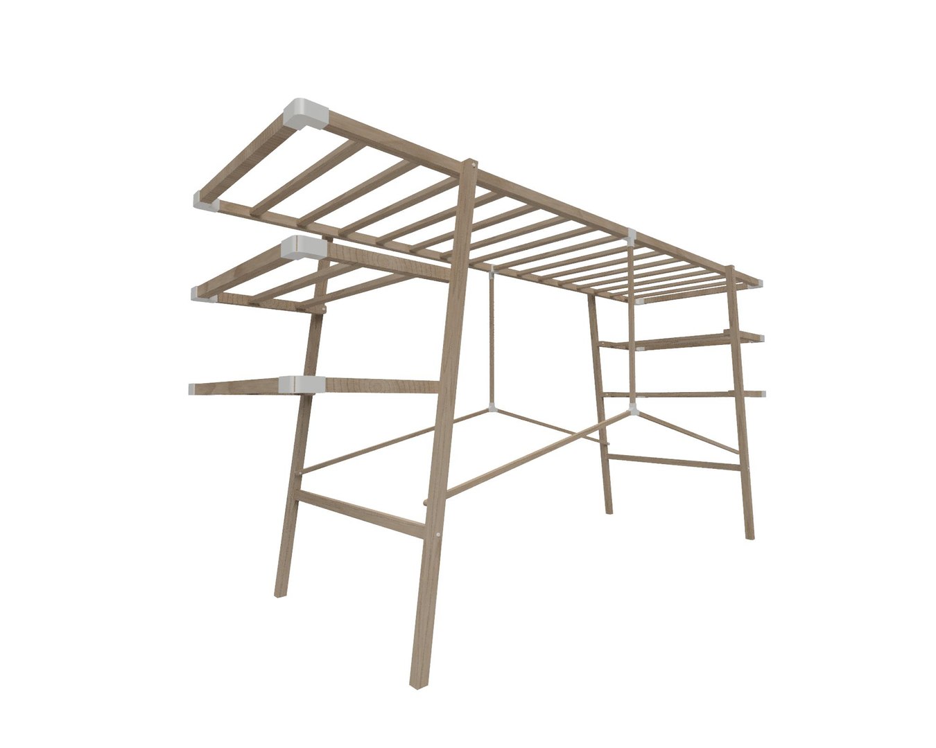 Drying Rack 3D Model - TurboSquid 2038054