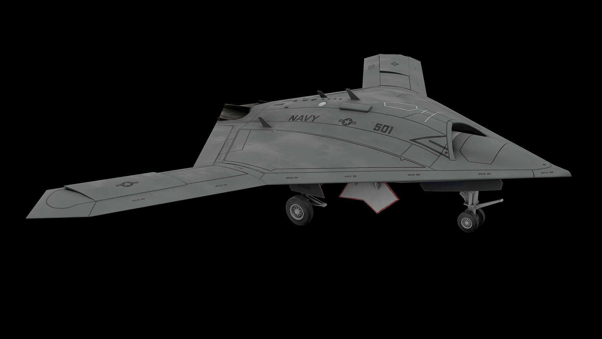 3D model Northrop Grumman X-47B UAV https://p.turbosquid.com/ts-thumb/0c/rQPT6J/AN/10010/jpg/1732291700/1920x1080/fit_q87/19018ccb15a57682d737c429b1beb10dd9b94123/10010.jpg