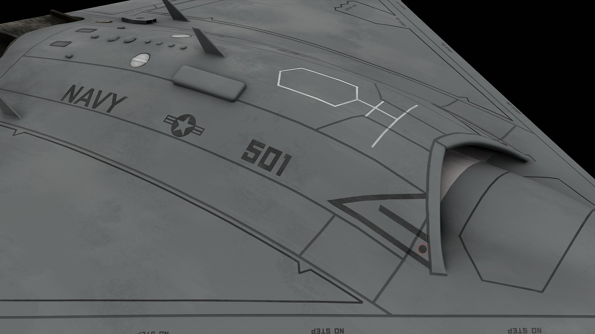 3D model Northrop Grumman X-47B UAV https://p.turbosquid.com/ts-thumb/0c/rQPT6J/Im/10011/jpg/1732291701/1920x1080/fit_q87/ec9a581801501031eb1e294f1db93b664fa5c383/10011.jpg