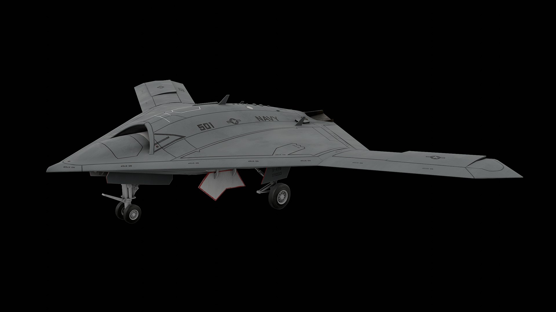 3D model Northrop Grumman X-47B UAV https://p.turbosquid.com/ts-thumb/0c/rQPT6J/aw/10002/jpg/1732291696/1920x1080/fit_q87/2be31db13ac3402c3fdde99d78cf4aff3508e8ac/10002.jpg