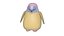 Entzückender Baby-Pinguin