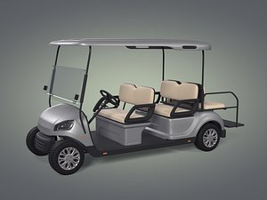 Generic Large Golf Cart -- Electric Sport Vehicle -- Club Car