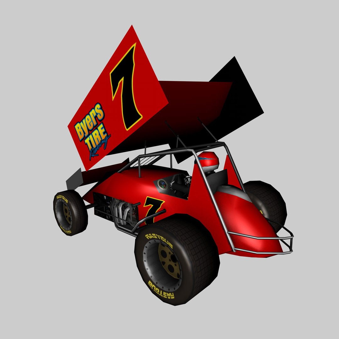 3d Model Sprint Car