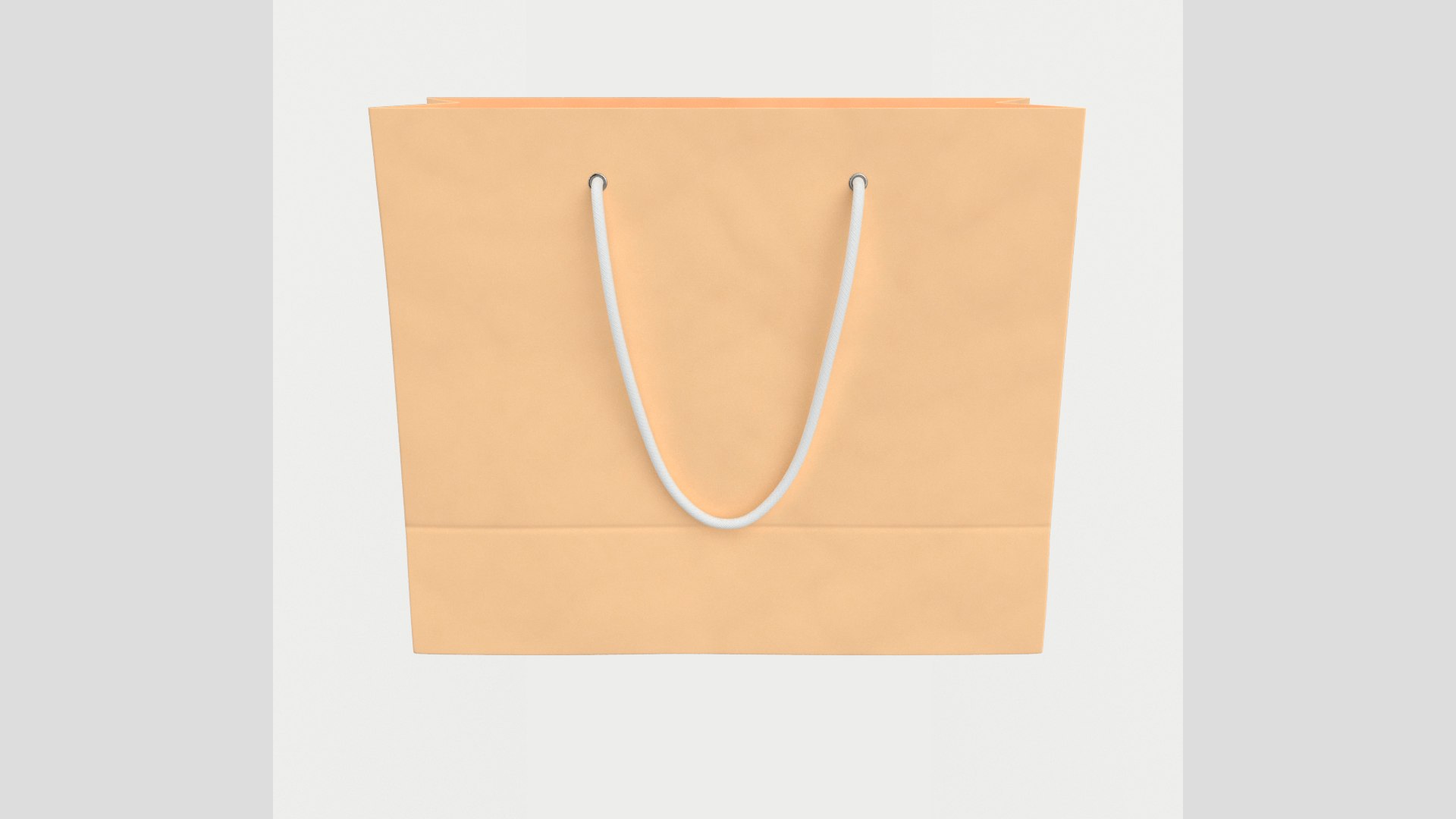 Paper Bag Rope Handle Low High Poly Model - TurboSquid 1920260